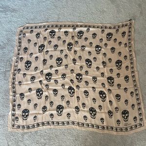 Alexander McQueen Chiffon Scarf - New With Tags